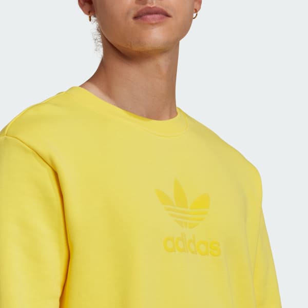 adidas Trefoil Series Street Sweatshirt Geel adidas Offici le Shop