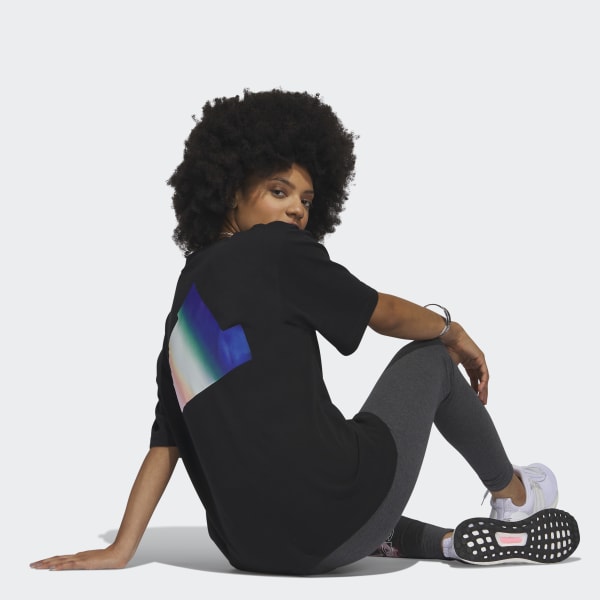 Black Future Icons Graphic Boyfriend Tee