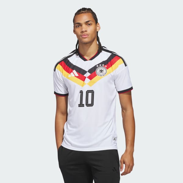 adidas Germany 26 Home Kimmich Authentic Jersey - White | Free