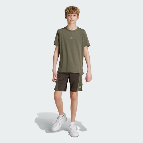 Gron Training AEROREADY Heather Kids shorts
