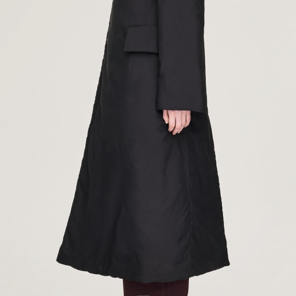 adidas Ocieplany płaszcz Y3 - Czerń | adidas Poland