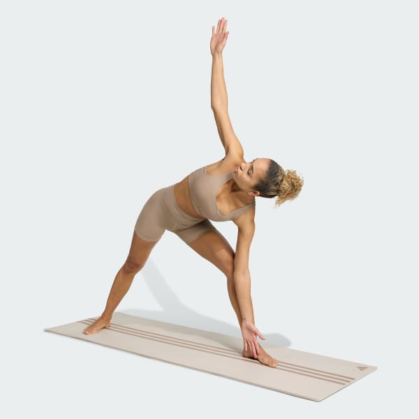 Brown adidas All Me Luxe Medium Support Bra