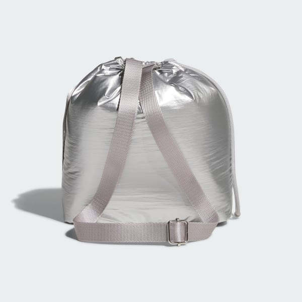 adidas オリジナルトートバック　メタル シルバー adidas - adidas トートバッグ シルバー 【正規品】新品未使用