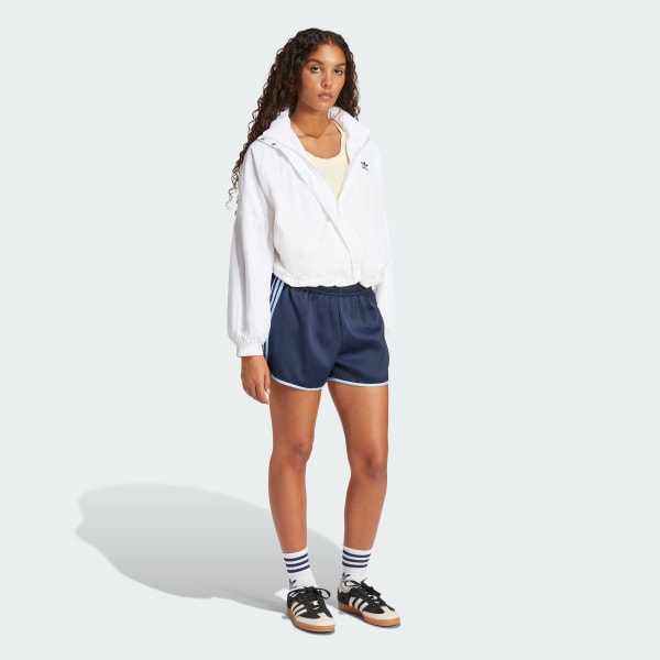 Azul Shorts Sprinter Adicolor Três Listras