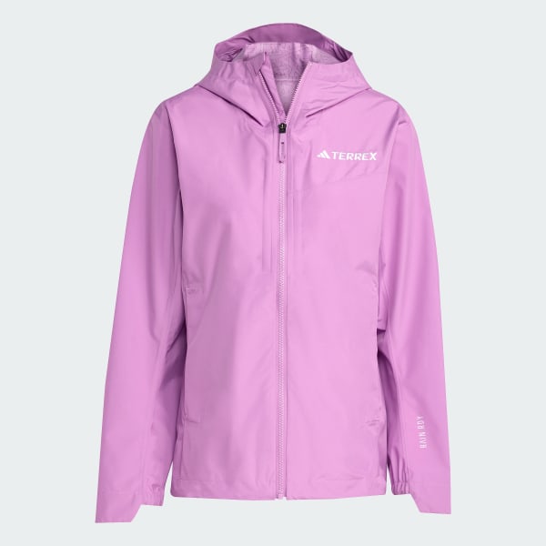 adidas Terrex Multi 2.5L Rain.Rdy Jacket - Purple | Free
