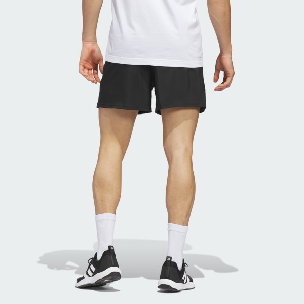 Đen Quần Short Dệt Tập Luyện Train Essentials