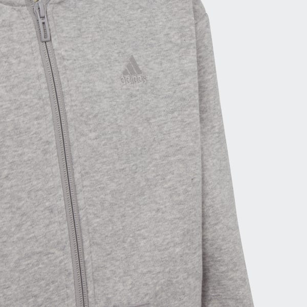 Szary All SZN Fleece Full-Zip Track Top