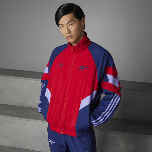 ADIDAS×ARSENAL AFC 91-93 Track Top-L adidas Arsenal Originals Track Top - Red | Free Shipping