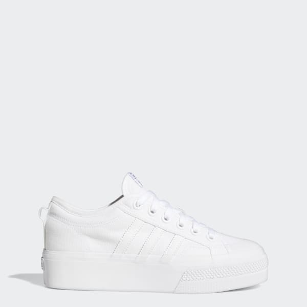 adidas Nizza Platform Shoes White adidas Thailand