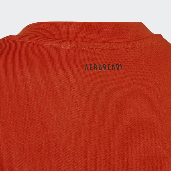 Naranja Camiseta Estampada Marimekko  CS431