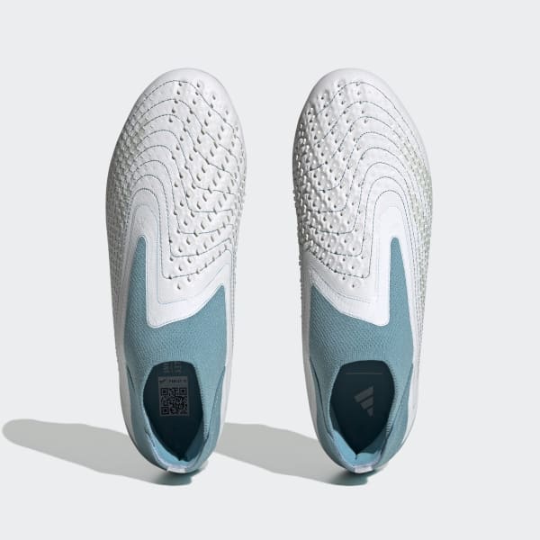 Wit Predator Accuracy+ Firm Ground Voetbalschoenen