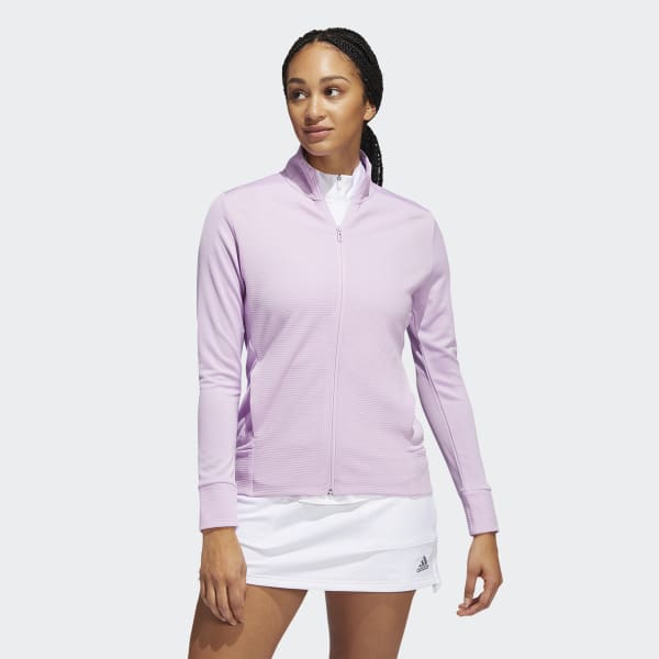 Violet Veste Textured Full-Zip W6347