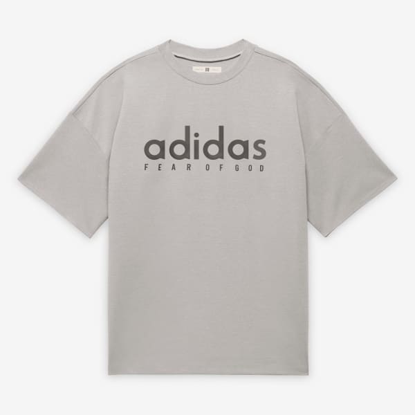 Gris POLERA FEAR OF GOD ATHLETICS QUICKDRY MANGA CORTA