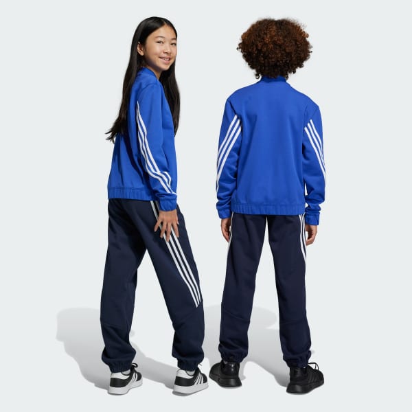Blauw Future Icons 3-Stripes Trainingspak