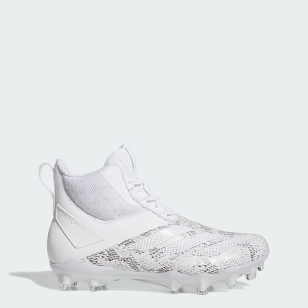 adidas Adizero Chaos Exotic Speed Football Lineman Cleats - White