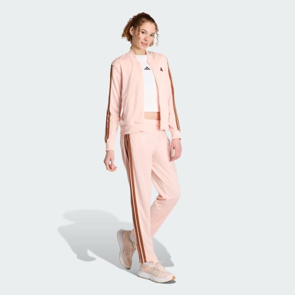 Rosa Agasalho Essentials 3-Stripes