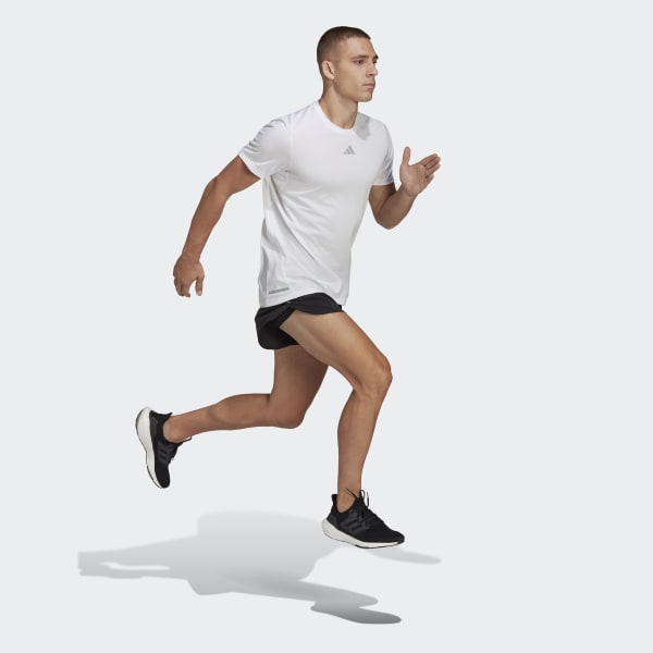Black Own the Run Split Shorts
