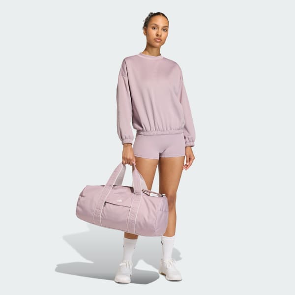 Purple Yoga Duffel Bag