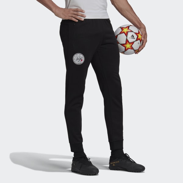 Nero Pantaloni da allenamento Essentials Trefoil Ajax Amsterdam