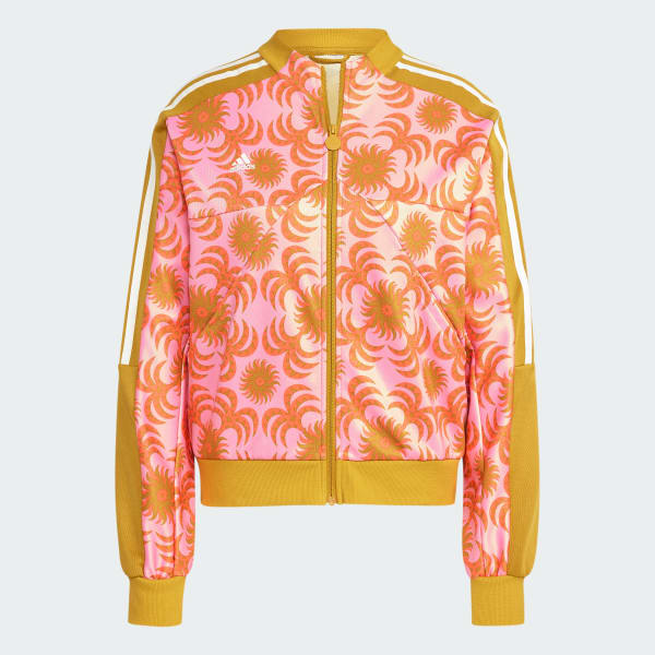 Rosa Chaqueta Deportiva Tiro adidas x FARM Rio