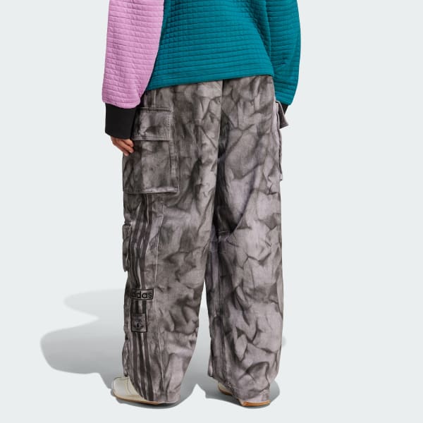 Szary Premium XXL Cargo Trousers