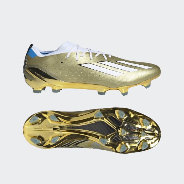 adidas X Speedportal Firm Ground Soccer - Gold Unisex Soccer | adidas US