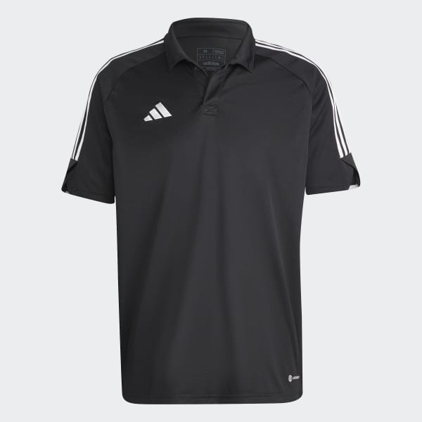 Black Tiro 23 League Polo Shirt