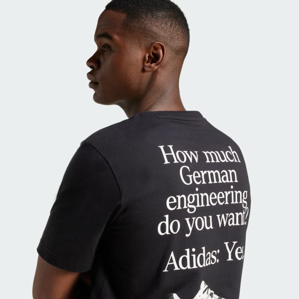 ★大人気【ADIDAS】 German Engineering Mens Tee★ adidas Sportswear - German Engineering Graphic Tee - White