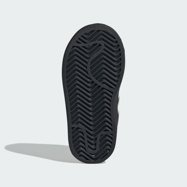 สีดำ รองเท้า Superstar II Comfort Closure Elastic Lace