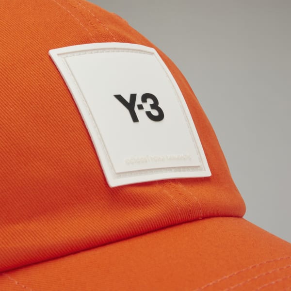 Arancione Y-3 Square Label Cap Y7392