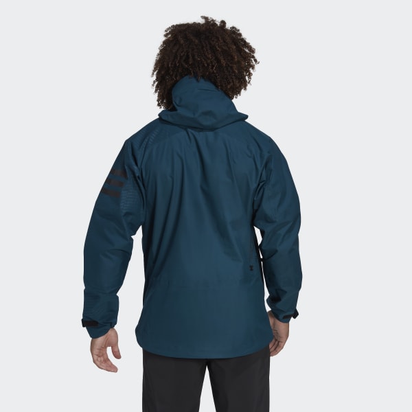 zelená Bunda Terrex Xploric Graphic RAIN.RDY Hiking TW326