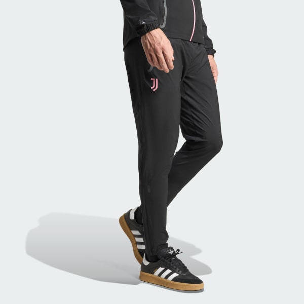 Noir Juventus Tiro 25 Competition Vis Tech Pantalon de voyage