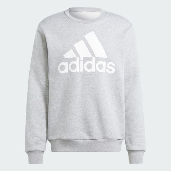 Grey Essentials Fleece Big Logo Sweatshirt