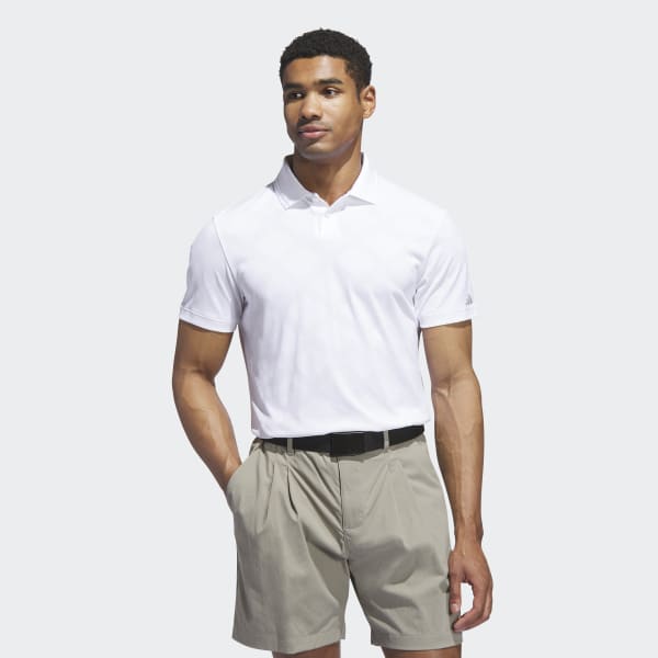 adidas Ultimate365 Tour Nylon Polo Shirt - White | Free Shipping