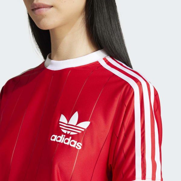 Tシャツ・カットソー ADIDAS ADICOLOR 3S PINSTRIPE T 4FK1109 ADIDAS ADICOLOR 3S PINSTRIPE T 4FK1109 (adidas/Tシャツ