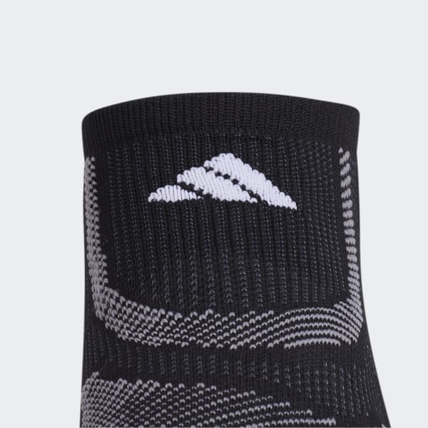 Black Superlite Performance No-Show Socks 2 Pairs
