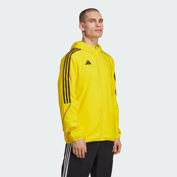 Yellow and black adidas jacket sale