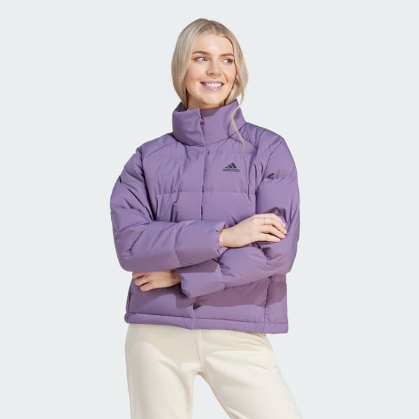 adidas Helionic Relaxed Down Jacket - Purple