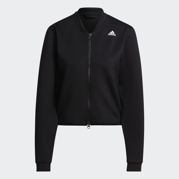 Adidas women's athletics tricot snap track jacket new arrivals