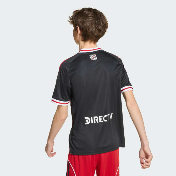 Negro Camiseta Alternativa River Plate 25/26 (Niños)
