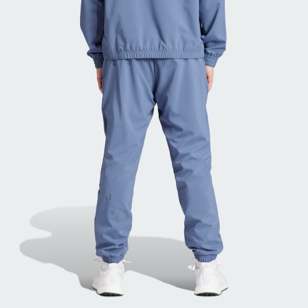 Azul Pants Tejidos con Bordado