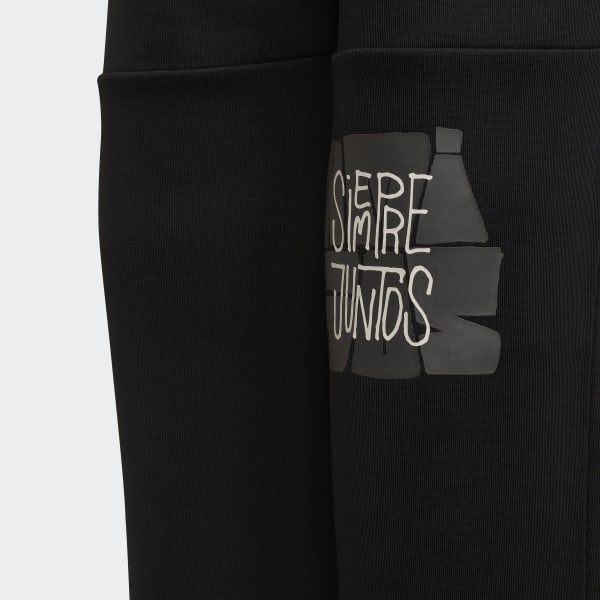 Black Messi Tapered Joggers