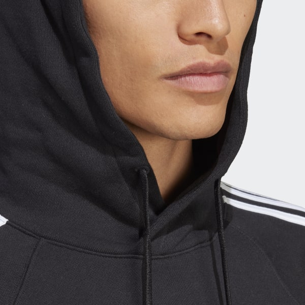 Preto Camisola com Capuz adidas Rekive