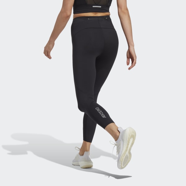Svart Adizero Running 7/8 Leggings