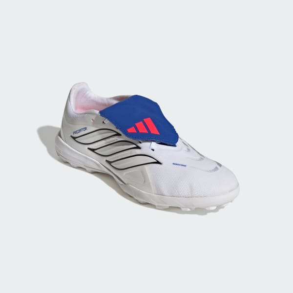 ホワイト プレデター LEAGUE フォールディングタン TF / ターフ用（トレーニングシューズ）/ PREDATOR LEAGUE Fold-Over Tongue Turf Football Shoes