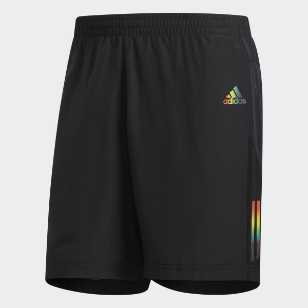 adidas Own the Run Pride Shorts - Black | adidas US