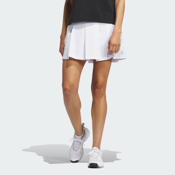 Blanc Jupe-short plissée Ultimate365 Tour Femmes