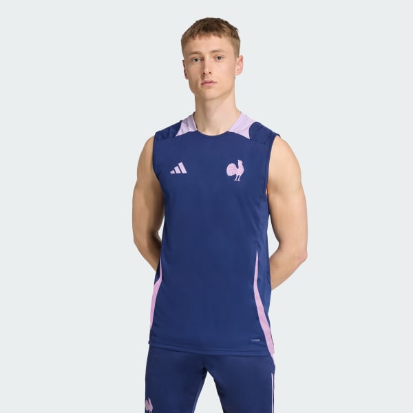 Blau Frankreich Singlet