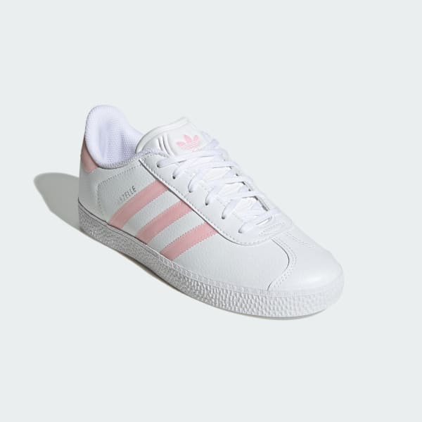Branco Sapatilhas Gazelle – Criança