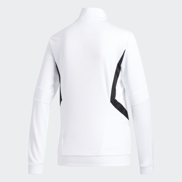 adidas tiro track jacket white